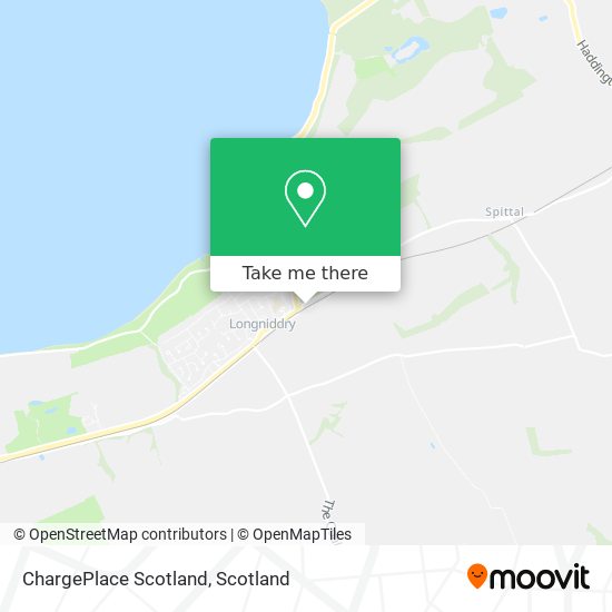 ChargePlace Scotland map