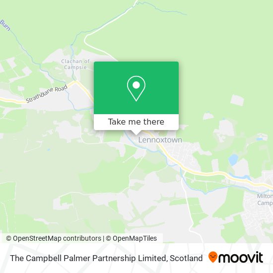 The Campbell Palmer Partnership Limited map