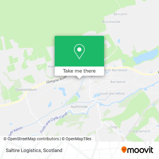 Saltire Logistics map