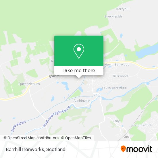 Barrhill Ironworks map