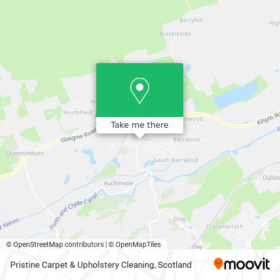 Pristine Carpet & Upholstery Cleaning map