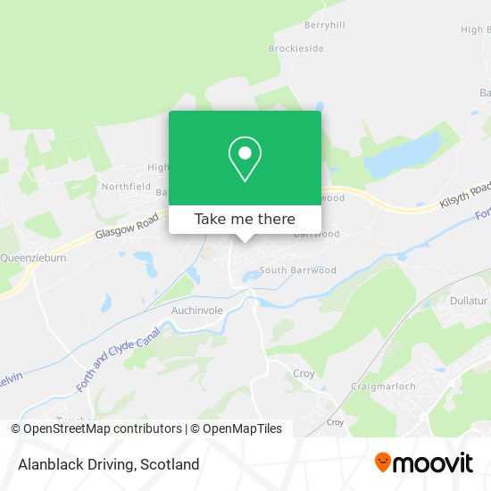 Alanblack Driving map
