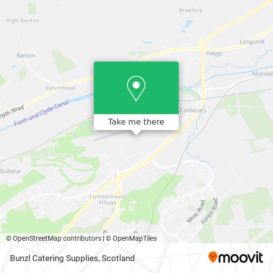 Bunzl Catering Supplies map