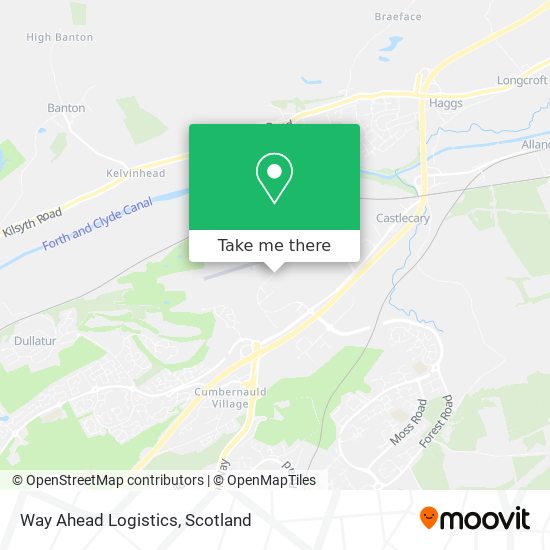 Way Ahead Logistics map