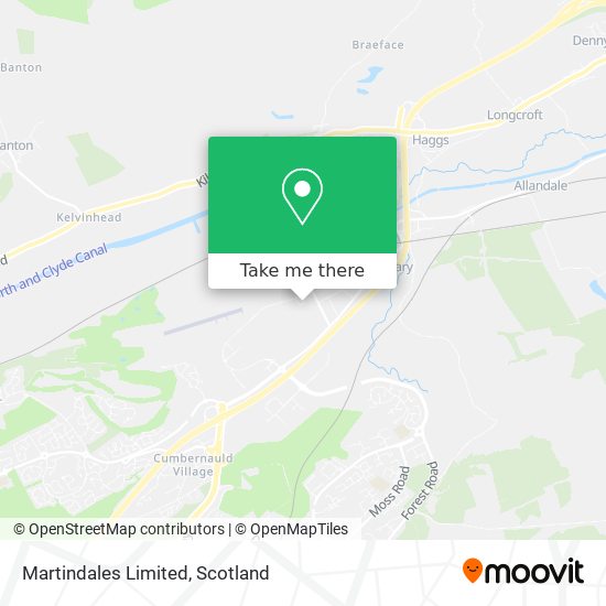 Martindales Limited map