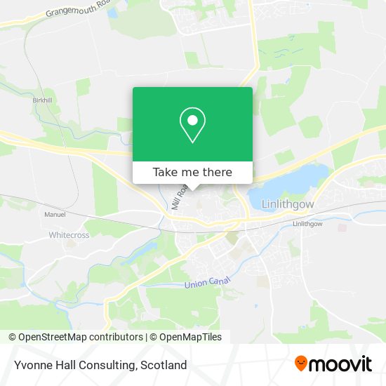 Yvonne Hall Consulting map