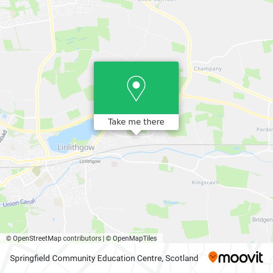 Springfield Community Education Centre map