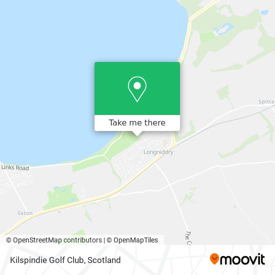 Kilspindie Golf Club map