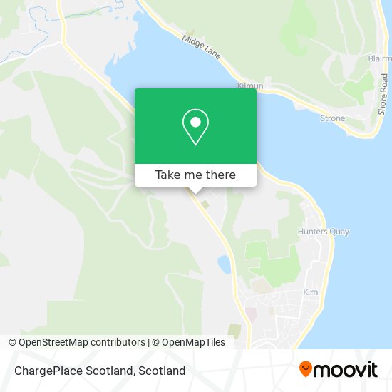 ChargePlace Scotland map