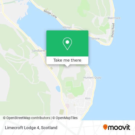 Limecroft Lodge 4 map