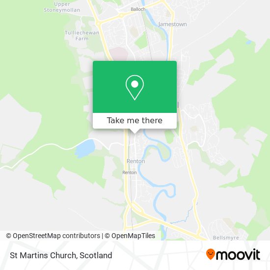 St Martins Church map