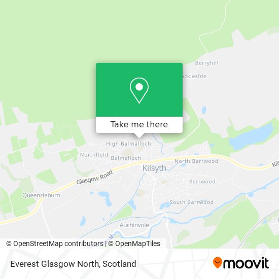 Everest Glasgow North map