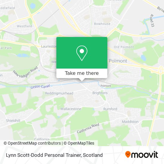 Lynn Scott-Dodd Personal Trainer map