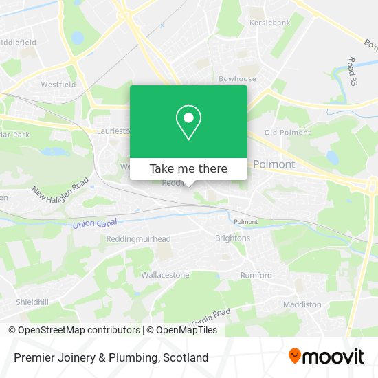 Premier Joinery & Plumbing map