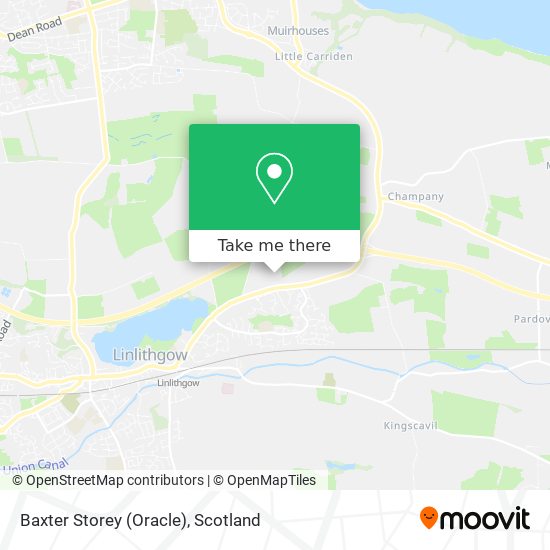 Baxter Storey (Oracle) map