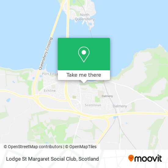 Lodge St Margaret Social Club map