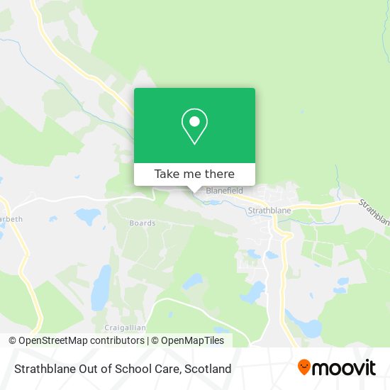 Strathblane Out of School Care map