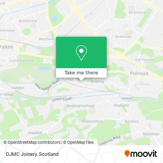 DJMC Joinery map