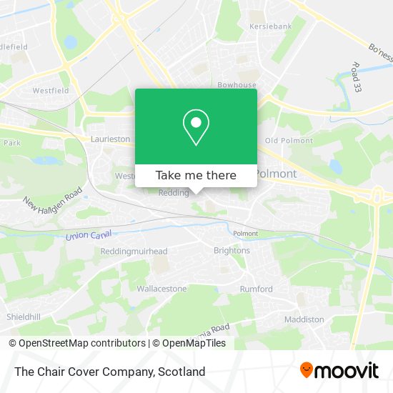 The Chair Cover Company map