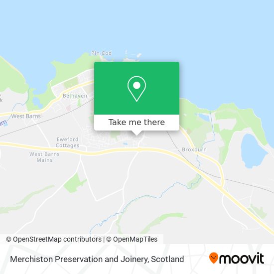 Merchiston Preservation and Joinery map