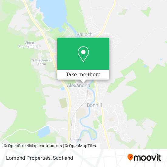 Lomond Properties map