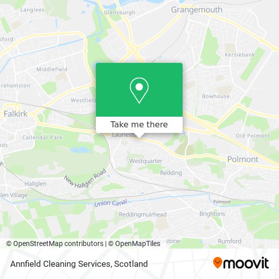 Annfield Cleaning Services map