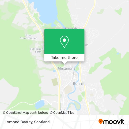 Lomond Beauty map