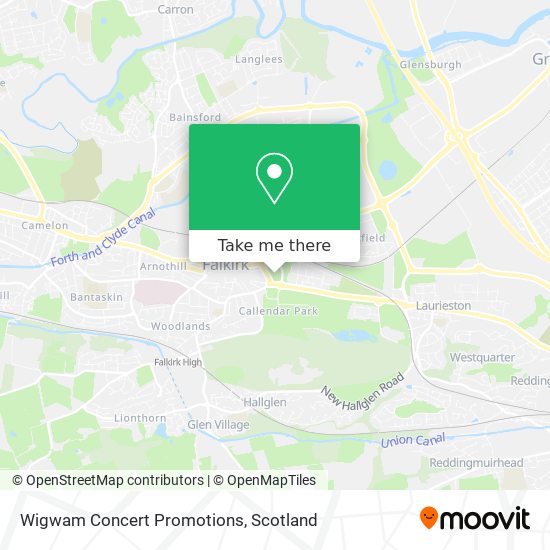 Wigwam Concert Promotions map