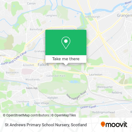 St Andrews Primary School Nursery map