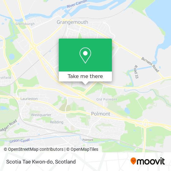 Scotia Tae Kwon-do map