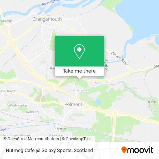 Nutmeg Cafe @ Galaxy Sports map