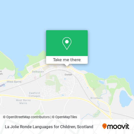 La Jolie Ronde Languages for Children map