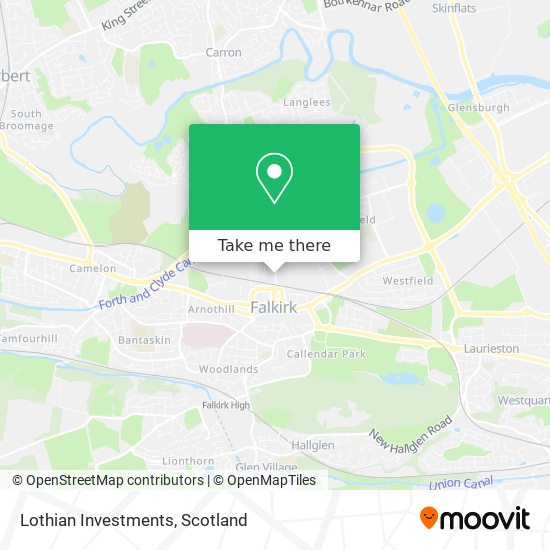 Lothian Investments map