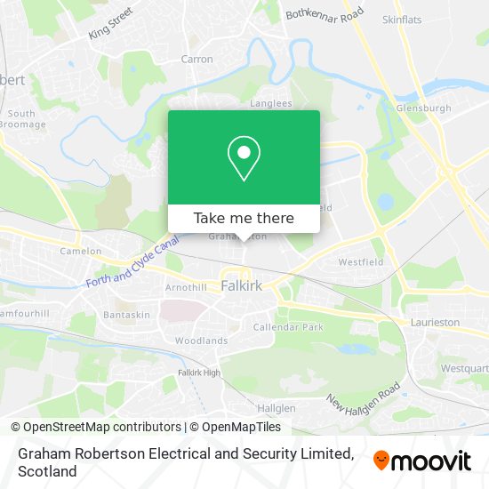 Graham Robertson Electrical and Security Limited map