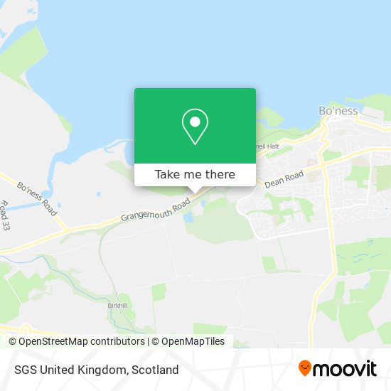 SGS United Kingdom map