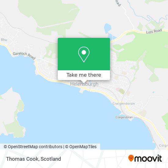 Thomas Cook map