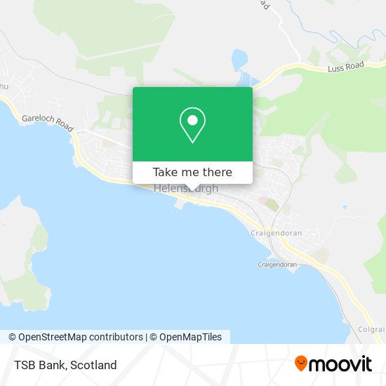 TSB Bank map