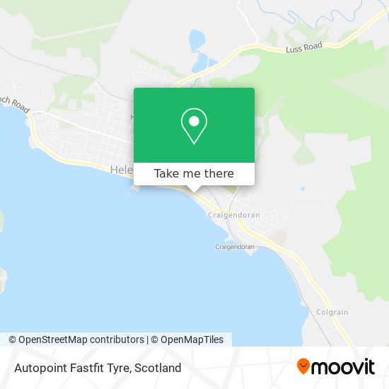 Autopoint Fastfit Tyre map