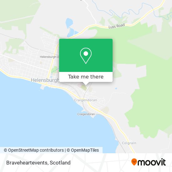 Braveheartevents map