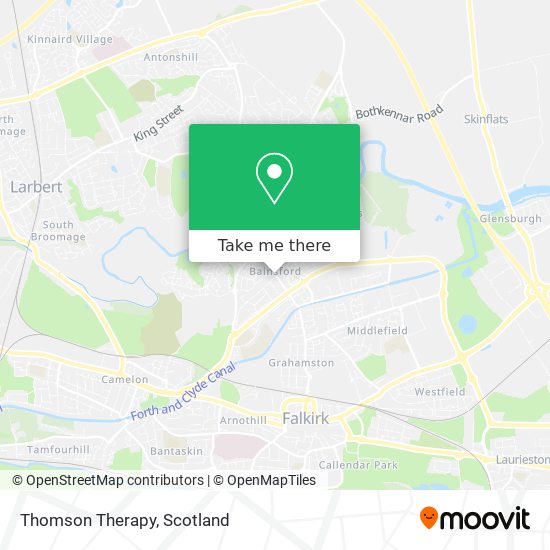 Thomson Therapy map