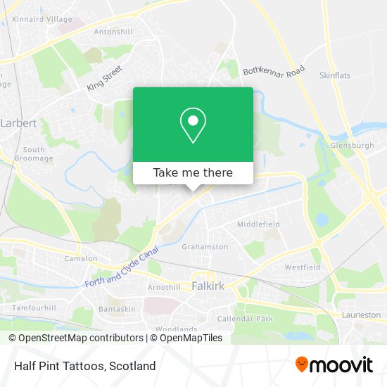 Half Pint Tattoos map