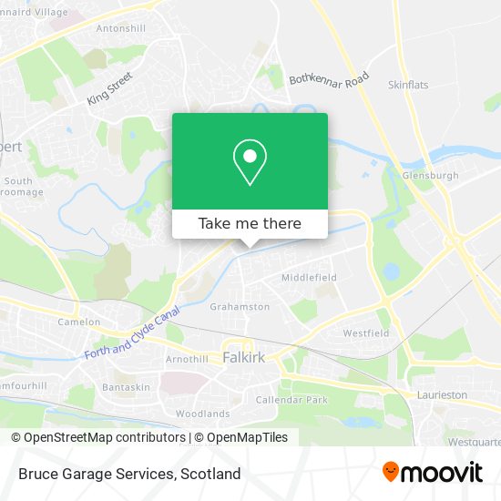 Bruce Garage Services map