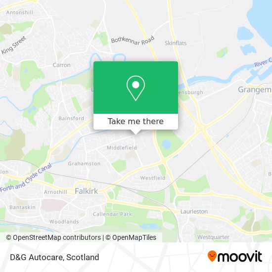 D&G Autocare map