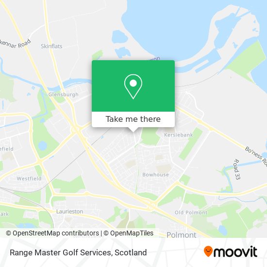 Range Master Golf Services map