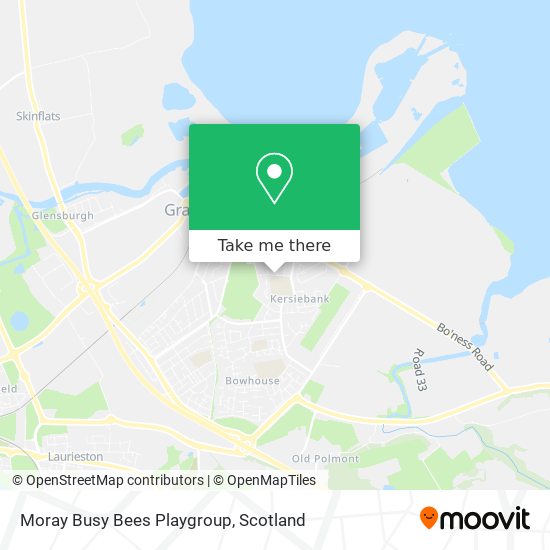 Moray Busy Bees Playgroup map