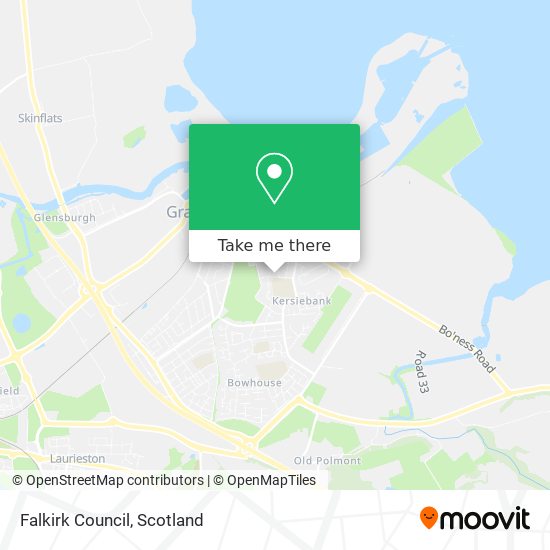 Falkirk Council map