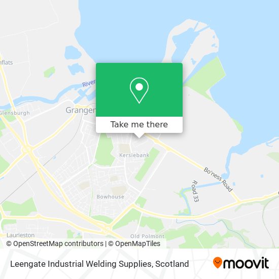Leengate Industrial Welding Supplies map