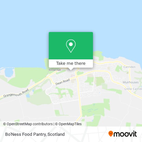 Bo'Ness Food Pantry map