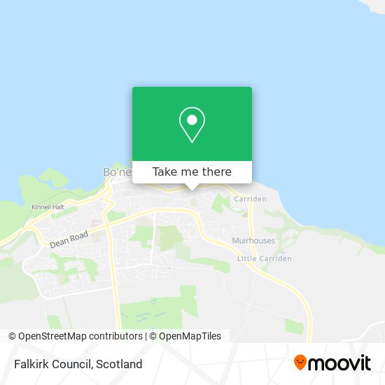 Falkirk Council map