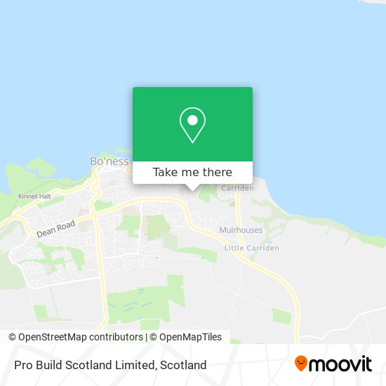 Pro Build Scotland Limited map